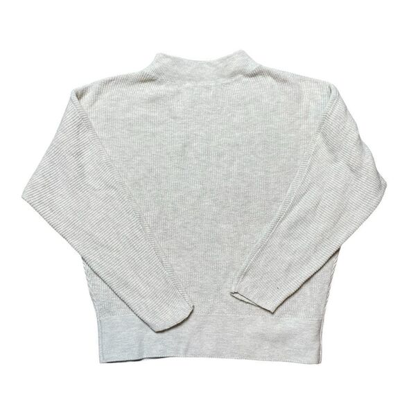 NIC+ZOE Shaker Knit Mock Neck Sweater Size XS - Picture 2 of 5